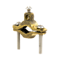 Conector Tubo a Cable / Bronce 100% / Tubo hasta 1 1/4 in / Cable 4 AWG / Aterrizaje Torres TZ / Sin Soldadura