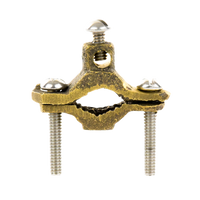 Conector Tubo a Cable / Bronce 100% / Tubo hasta 1 1/4 in / Cable 4 AWG / Aterrizaje Torres TZ / Sin Soldadura