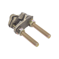 Conector X 2 Cables / Calibre 4-2/0 AWG / Bronce 100% / Uni�n Cruzada / Sin Soldadura / Baja Resistencia