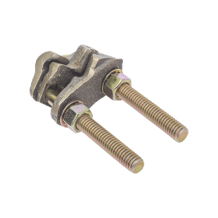 Conector X 2 Cables / Calibre 4-2/0 AWG / Bronce 100% / Uni�n Cruzada / Sin Soldadura / Baja Resistencia