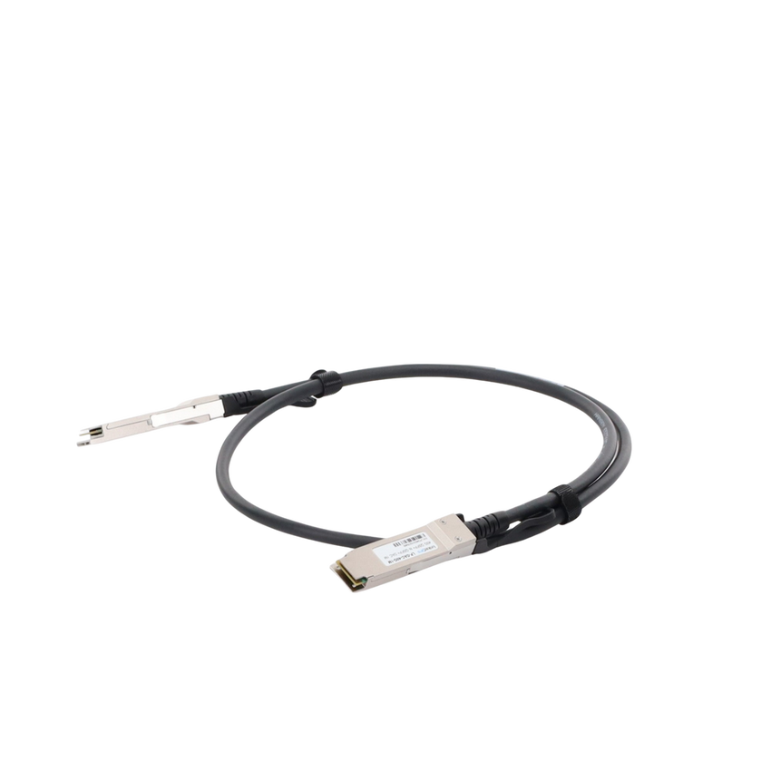 Cable DAC QSFP+ de 40 Gbps a 40 Gbps / Passive Direct Attach Copper Twinax Cable / Longitud: 1 metros