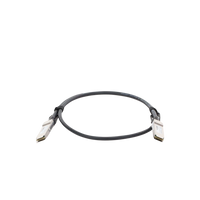 Cable DAC QSFP+ de 40 Gbps a 40 Gbps / Passive Direct Attach Copper Twinax Cable / Longitud: 1 metros