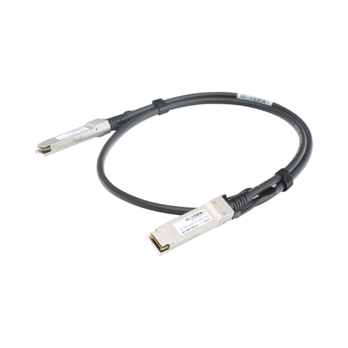 Cable DAC QSFP+ de 40 Gbps a 40 Gbps / Passive Direct Attach Copper Twinax Cable / Longitud: 1 metros