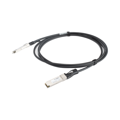 Cable DAC QSFP+ de 40 Gbps a 40 Gbps / Passive Direct Attach Copper Twinax Cable / Longitud: 3 metros