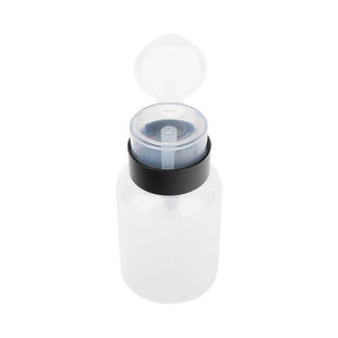 Botella Dispensadora de Alcohol, Capacidad 200 ml, Sistema de Bloqueo-Antiderrames, Ideal para Limpieza y Preparación de Fibra Óptica
