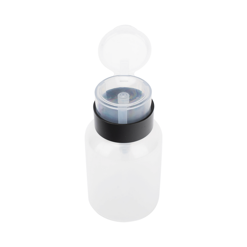 Botella Dispensadora de Alcohol, Capacidad 200 ml, Sistema de Bloqueo-Antiderrames, Ideal para Limpieza y Preparaci�n de Fibra �ptica