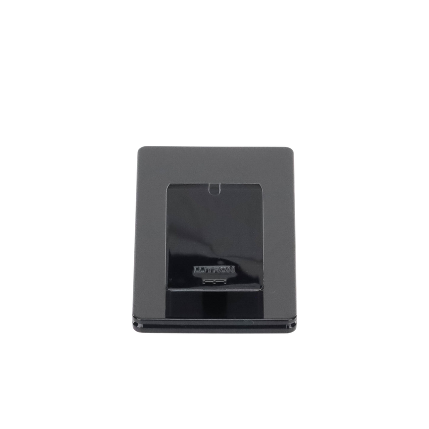 Base de mesa para un control remoto inalámbrico LUTRON. Con goma para evitar deslizamiento.