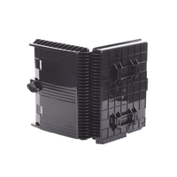 Cierre de Empalme para 24 Fusiones de Fibra Óptica, Interior/Exterior, con 16 Acopladores SC/APC y Splitter 1x16 SC/APC Incluido, IP65