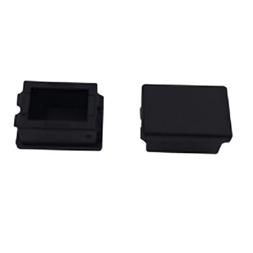 Inserto ciego para placas acopladoras LP-FO-D06 y LP-FO-D12, color negro, Bolsa con 100 pcs