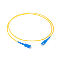 Jumper de Fibra Óptica Monomodo SC/SC Simplex de 1 Metro (3.28 Pies)