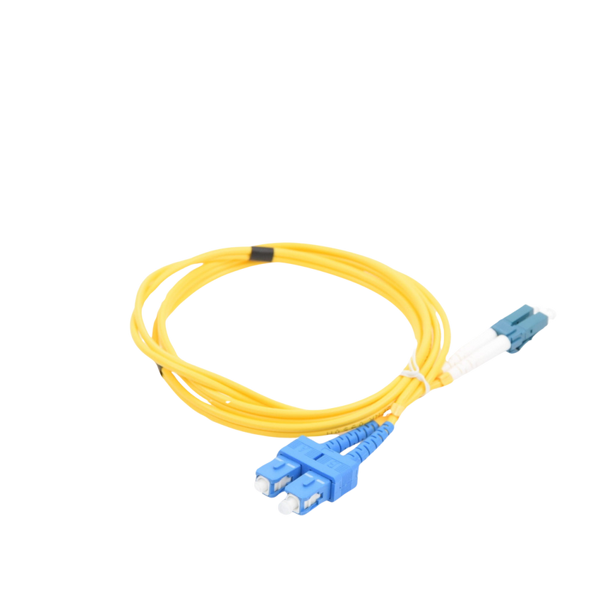 Jumper de Fibra Óptica Monomodo LC/SC Duplex de 1 Metro (3.28 Pies)