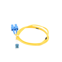 Jumper de Fibra Óptica Monomodo LC/SC Duplex de 1 Metro (3.28 Pies)