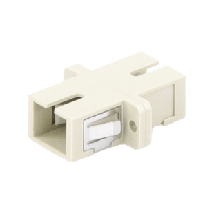 Módulo Acoplador de Fibra Óptica Simplex SC/PC a SC/PC Compatible con Fibra Multimodo