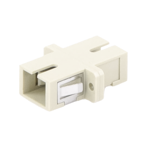 Módulo Acoplador de Fibra Óptica Simplex SC/PC a SC/PC Compatible con Fibra Multimodo