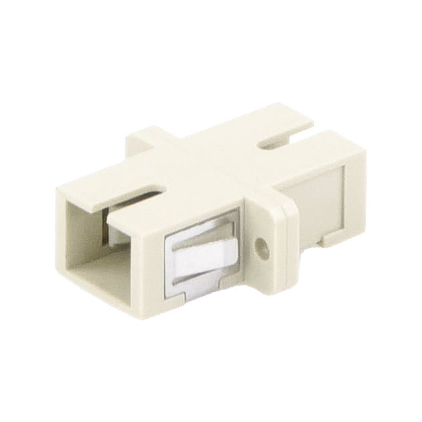 Módulo Acoplador de Fibra Óptica Simplex SC/PC a SC/PC Compatible con Fibra Multimodo