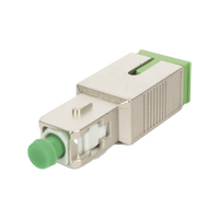 Atenuador Óptico Macho-Hembra con Conector SC/APC de 10 dB para Fibra Monomodo