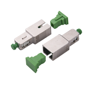 Atenuador óptico macho-hembra con conector SC/APC de 15dB para fibra Monomodo