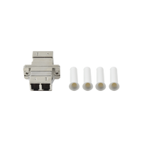 Módulo Acoplador de Fibra Óptica Duplex LC/PC a LC/PC Compatible con Fibra Multimodo