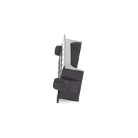 Placa Acopladora Vacía para Distribuidor de Fibra Óptica LP-ODF-8024, Acepta 12 Acopladores SC Simplex o 12 Acopladores LC Duplex, Color Negro