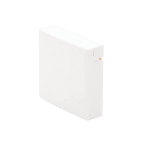 Caja Terminal de Fibra Óptica (Roseta) con un Acoplador SC/APC, Color Blanco