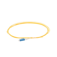 Pigtail de Fibra Óptica Monomodo LC/UPC, Simplex de 2 Metros (6.56 Pies)