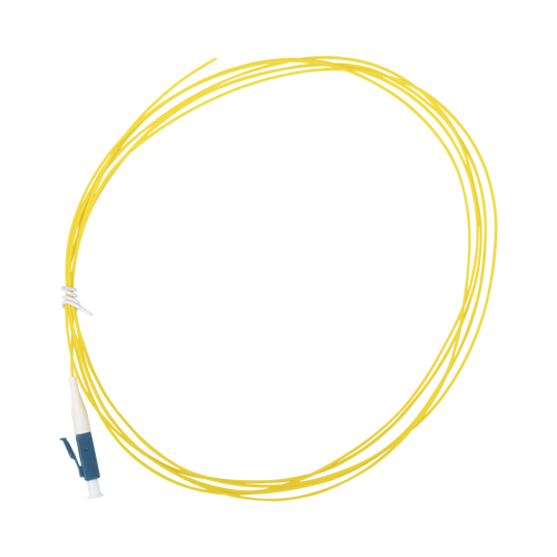 Pigtail de Fibra Óptica Monomodo LC/UPC, simplex de 2 metros