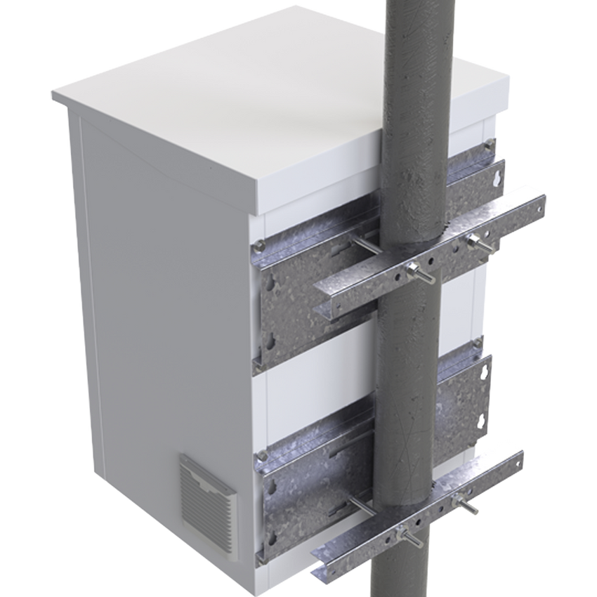 Herraje para Fijación a Pared, Torre o Poste compatible con LP-FORTE-16UR3 y LP-FORTE-24U-R3