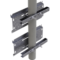 Herraje para Fijación a Pared, Torre o Poste compatible con LP-FORTE-16UR3 y LP-FORTE-24U-R3