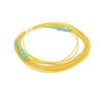 Jumper de Fibra �ptica Monomodo SC/APC - SC/APC Simplex, Color Amarillo, 5 Metros (16.40 Pies)