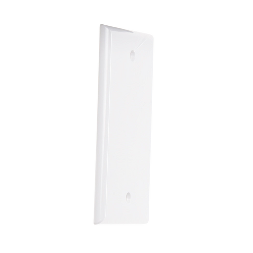 Placa de Pared Ciega Universal, Color Blanco