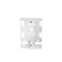 Caja de Pared Universal, Color blanco, Para montaje con Placas de Pared