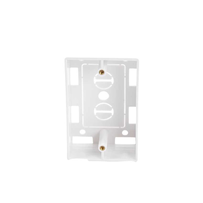 Caja de Pared Universal, Color blanco, Para montaje con Placas de Pared