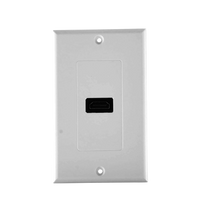 Placa de Pared 1 Puerto HDMI Hembra a Hembra