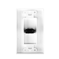 Placa de Pared 1 Puerto HDMI Hembra a Hembra