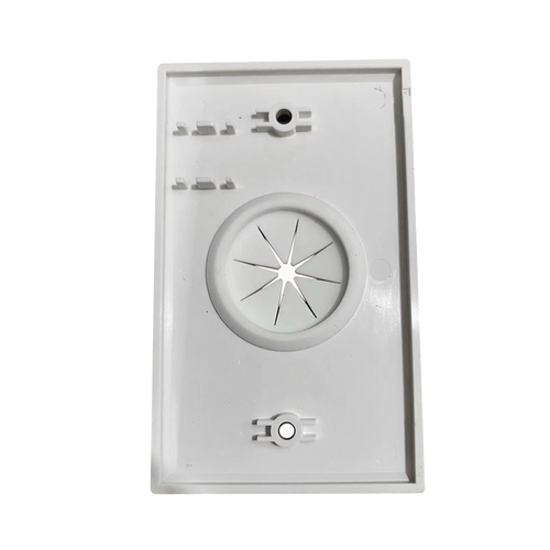 Placa de Pared, con Orificio y Grommet, Ideal para Pasar Cables