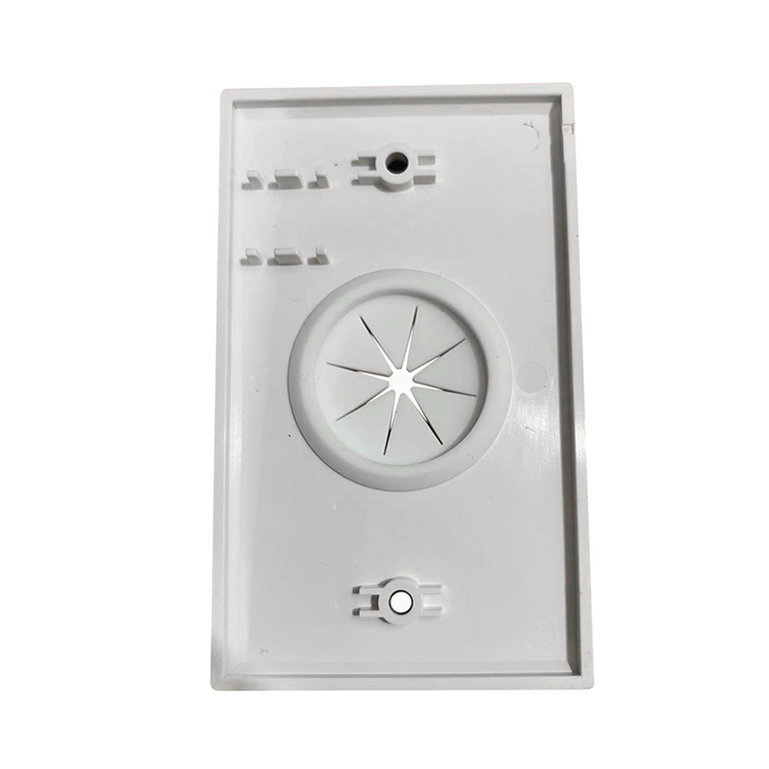 Placa de Pared, con Orificio y Grommet, Ideal para Pasar Cables