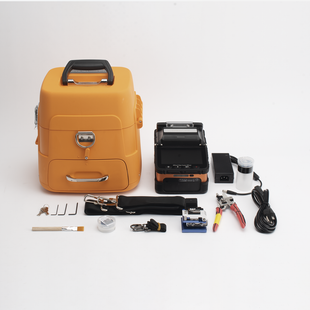 Fusionadora de Fibra Óptica Multimodo y Monomodo / 6 Motores / Alineación por Núcleo
