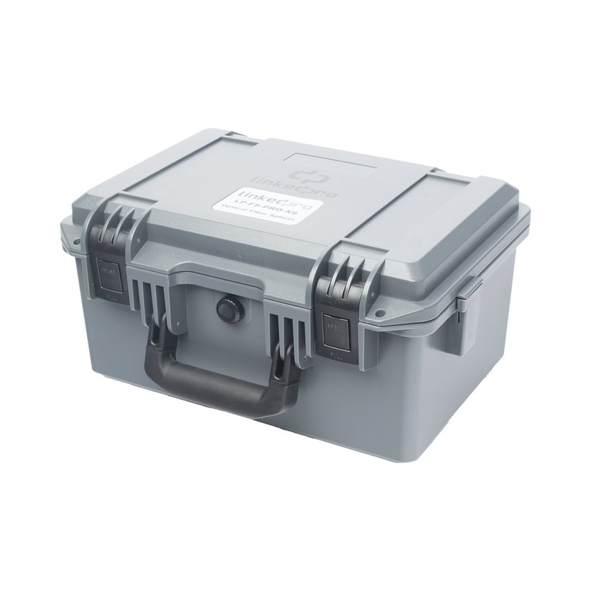 Fusionadora de Fibra Óptica Multimodo y Monomodo / Alineación por Núcleo / 6 Motores para Mejor Precisión en el Empalme / Capacitación Remota Gratuita