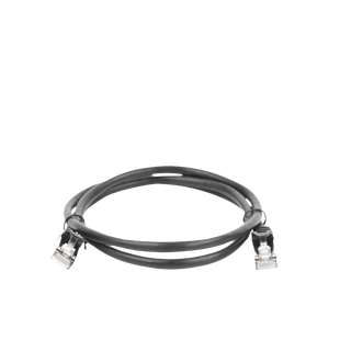 Cable de Parcheo FTP Cat5e - 1 Metro (3.28 Pies) - Negro