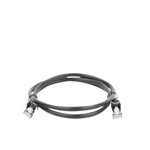 Cable de Parcheo FTP Cat5e - 1 Metro (3.28 Pies) - Negro