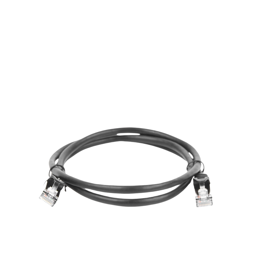 Cable de Parcheo FTP Cat5e - 1 Metro (3.28 Pies) - Negro