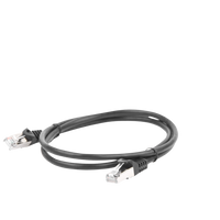 Cable de Parcheo FTP Cat5e - 1 Metro (3.28 Pies) - Negro