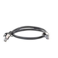 Cable de Parcheo FTP Cat6 - 0.5 Metros (1.64 Pies) - Negro