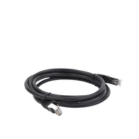 Cable de Parcheo FTP Cat6 - 2.0 Metros (6.56 Pies) - Negro