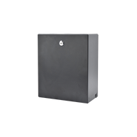 Gabinete con Punto de Consolidación de 24 Puertos, Compatible con conectores Keystone, Instalación en Pared o techo falso, Se envía el Gabinete Armado.