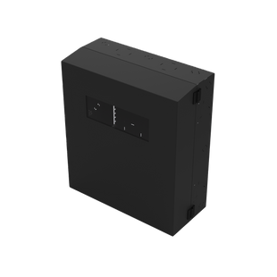 Gabinete de Pared con Rack Horizontal de 6 UR, con Ventanilla de Inspección, Se envía el Gabinete Armado.