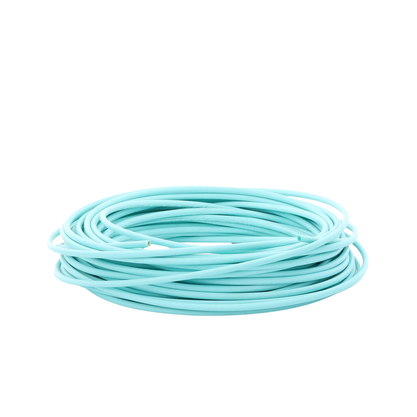 Cable de Fibra Óptica Multimodo OM3 50/125, 12 Hilos, para Interior, Tight Buffer 900µm, OFNR Riser, Dieléctrica, Precio Por Metro, (Hasta 2000 Metros (6562 Pies) en un Solo Tramo de Cable)