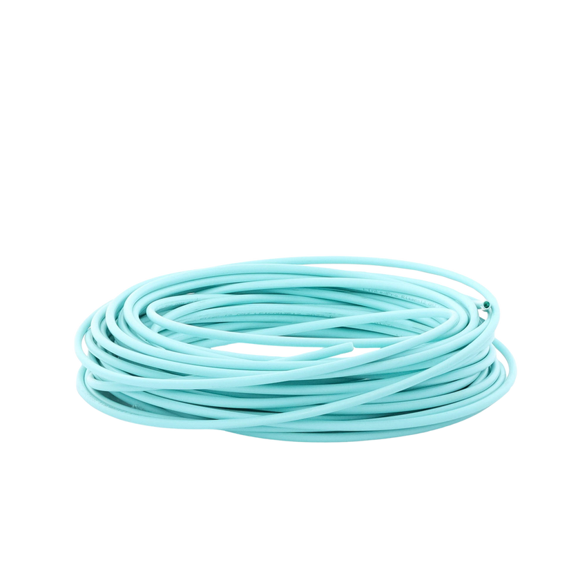 Cable de Fibra Óptica Multimodo OM3 50/125, 12 Hilos, para Interior, Tight Buffer 900µm, OFNR Riser, Dieléctrica, Precio Por Metro, (Hasta 2000 Metros (6562 Pies) en un Solo Tramo de Cable)