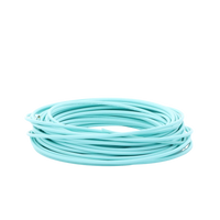 Cable de Fibra Óptica Multimodo OM3 50/125, 12 Hilos, para Interior, Tight Buffer 900µm, OFNR Riser, Dieléctrica, Precio Por Metro, (Hasta 2000 Metros (6562 Pies) en un Solo Tramo de Cable)