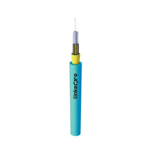 Cable de Fibra Óptica Multimodo OM3 50/125, 12 Hilos, para Interior, Tight Buffer 900µm, OFNR Riser, Dieléctrica, Precio Por Metro, (Hasta 2000 Metros (6562 Pies) en un Solo Tramo de Cable)